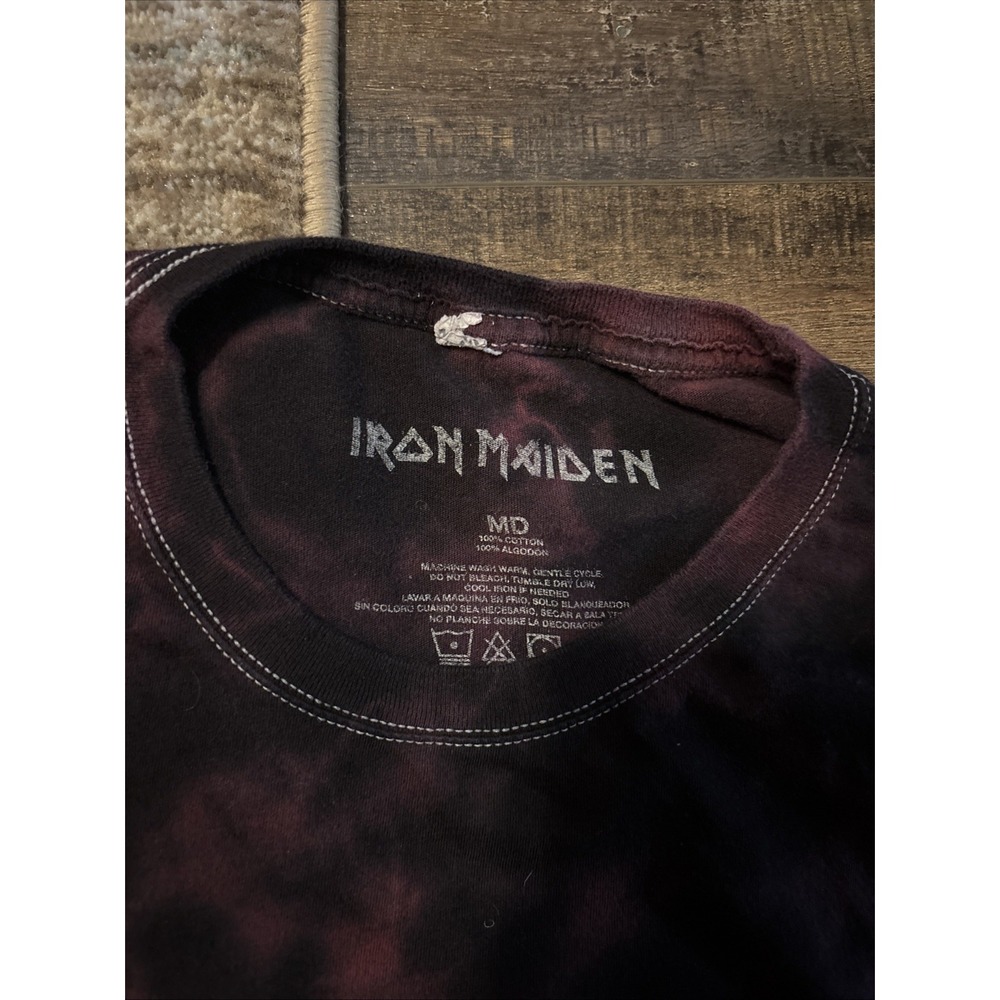 Iron Maiden Graphic T-shirt Women's Medium Small Band - Picture 3 of 4